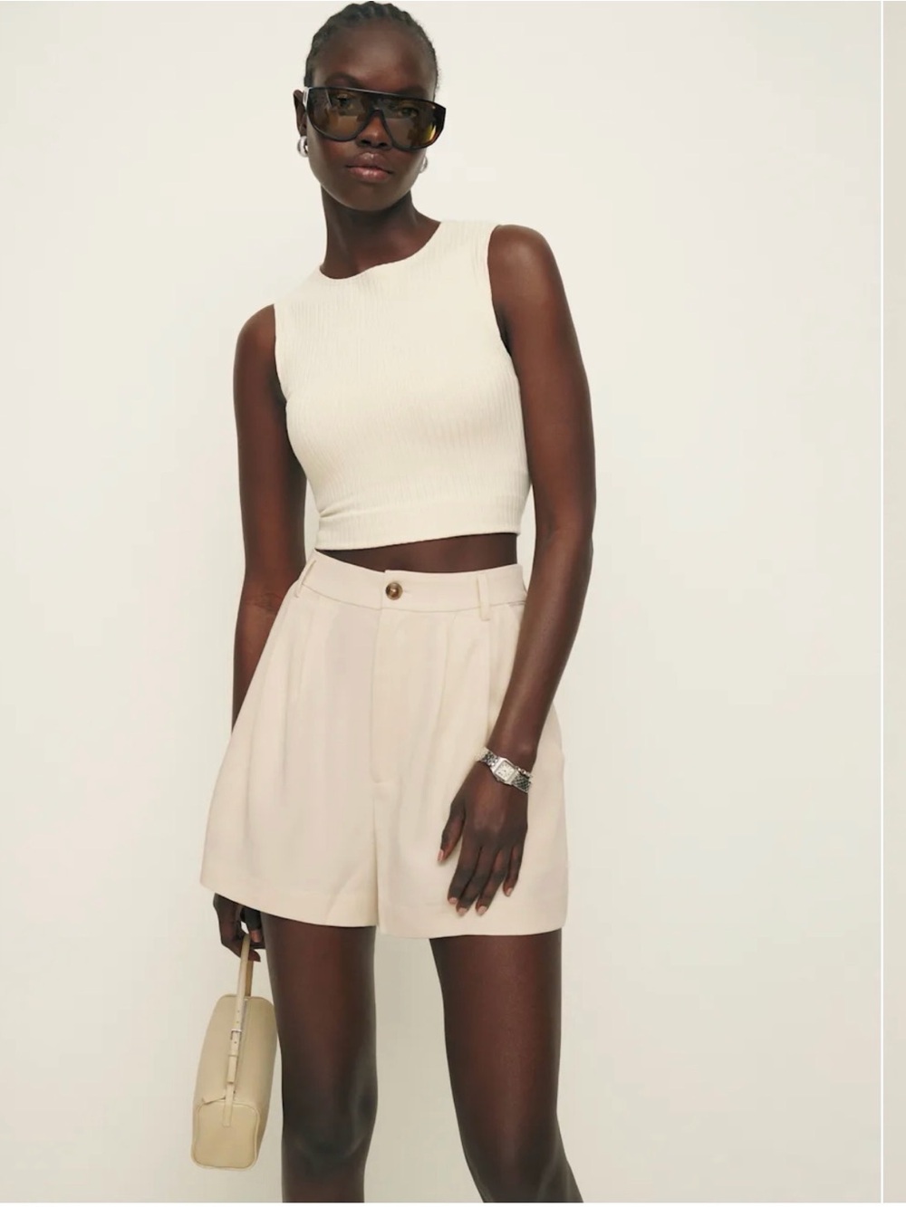 Reformation Mason Shorts in Size 0